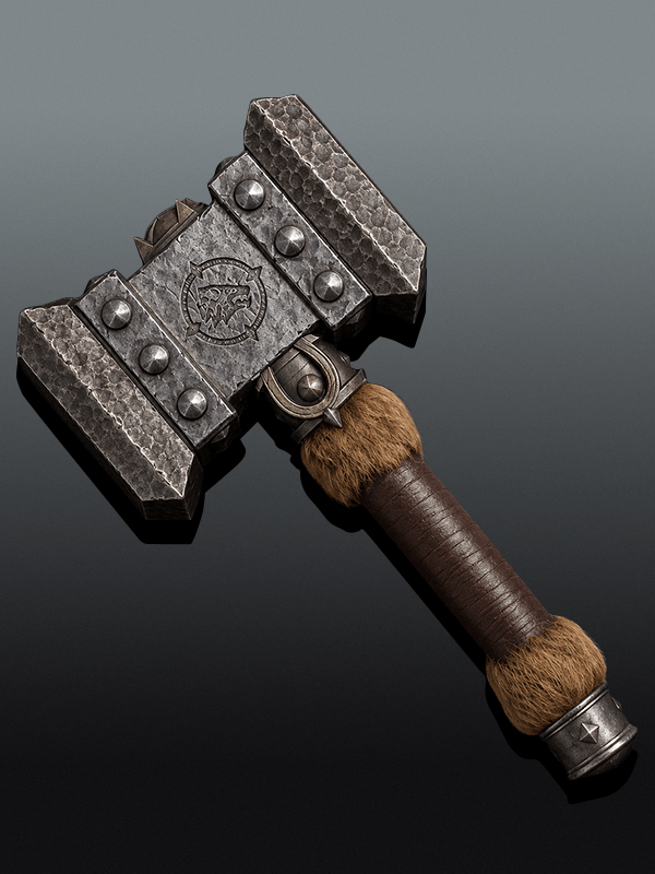 IMG 3 World of Warcraft 1:1 Orgrim Doomhammer Thrall Replica - Image 4