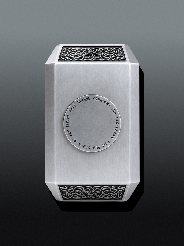 IMG 3 The Powerful Thor Hammer 1:1 Mjolnir Metal Replica - Image 4