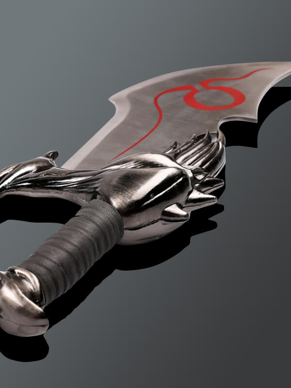 1:1 Blade of Chaos God of War Kratos Sword Set Life Size Props Cosplay Replicas 