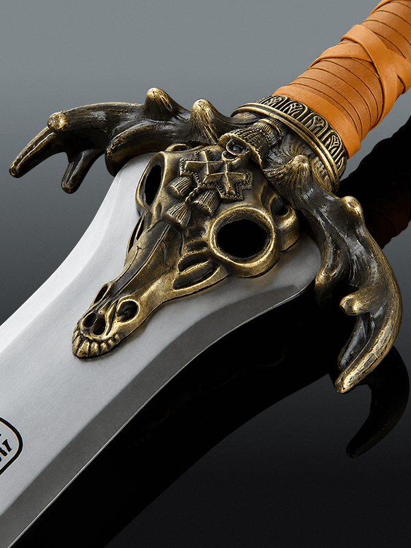 IMG 3 Beautifully Detailed 1:1 Conan the Barbarian Replica Sword - Image 3