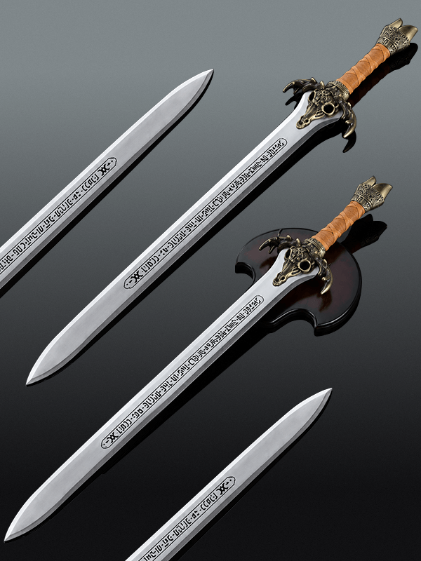 IMG 4 Beautifully Detailed 1:1 Conan the Barbarian Replica Sword - Image 4