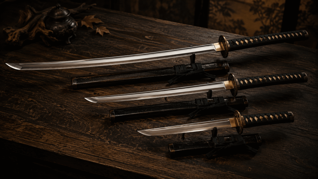 Differences Between Japanese Sword Types