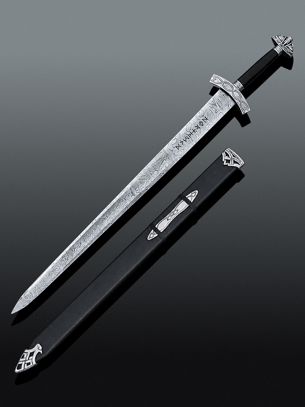 IMG 5 Handmade Viking Sword With Northmen Engraved Blade - Image 5